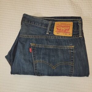 Levis 527 Slim Bootcut Jeans Mens 40x32 Medium Wash Blue Denim 05527-0239